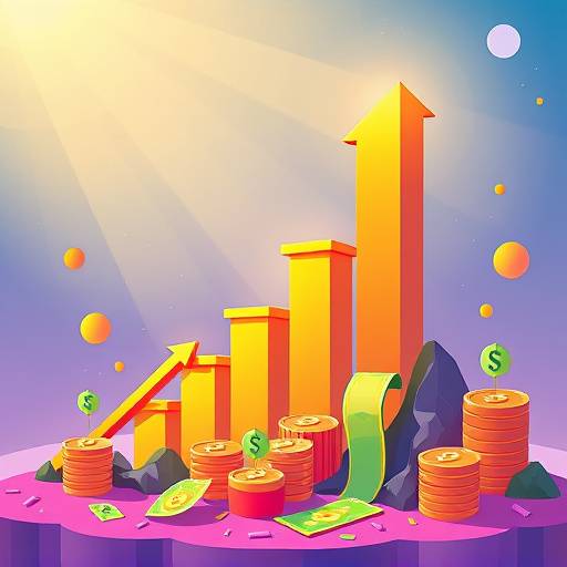 Animated scene from Pacific Wealth Management's explainer video, illustrating financial growth.